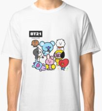 BTS - BT21 - ALL Classic T-Shirt