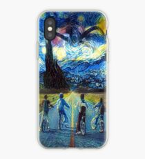 Vinilo o funda para iPhone Cosas extrañas noche estrellada