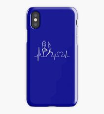 Yoga Heartbeat Shirt. Costume For Grandma/Mom From Kids. iPhone Case