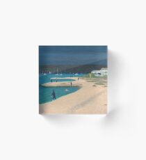 Hayling Island Acrylic Block