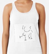 Eiskunstlauf Schlittschuh Olympia Tanktop für Frauen