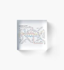Nagoya Municipal Subway - Japan Acrylic Block
