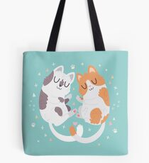Kitty Cuddles Tote Bag