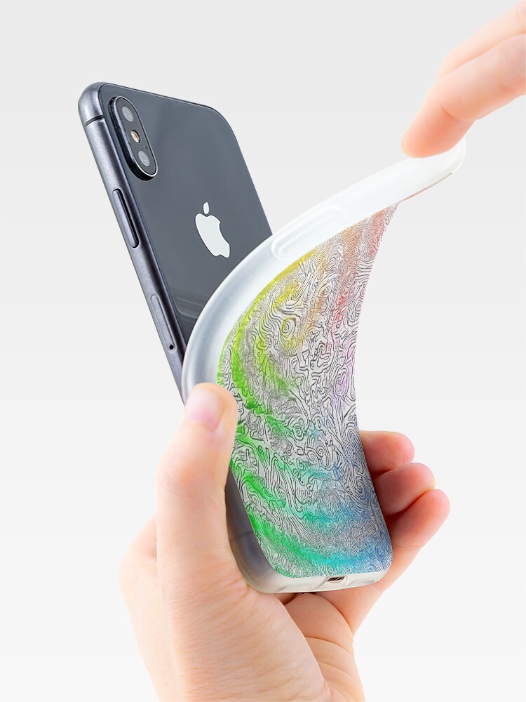 Alternate view of Abstract Spring Camouflage iPhone Case & Cover