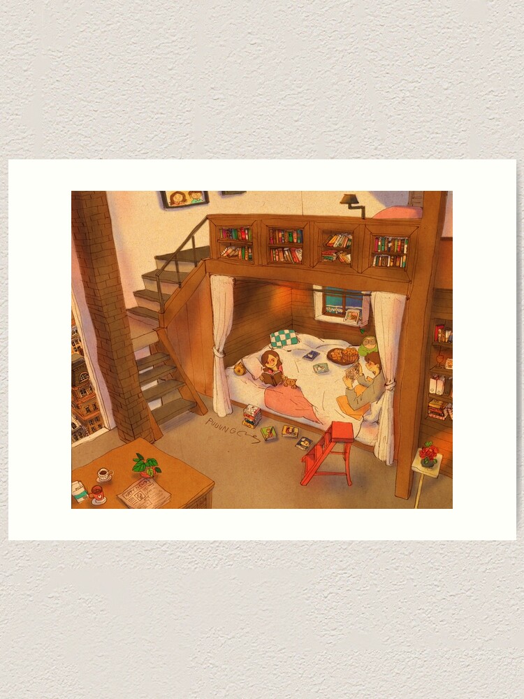 Alternate view of Comic books Art Print