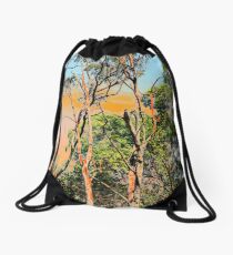 Unnatural colours of Australia Drawstring Bag