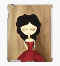 red princess iPad Case/Skin