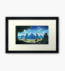 The Legend of Zelda: Breath of the Wild Framed Print