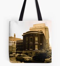 The Masonic Temple (known locally as the "Mason Building") Tote Bag