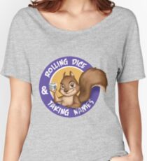 Rolling Dice & Taking Names Gaming Podcast Women's Relaxed Fit T-Shirt