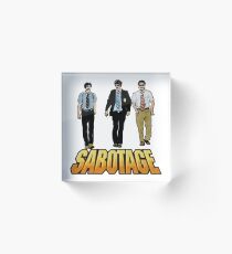 Sabotage Acrylic Block
