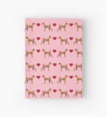 Irish Terrier Hunderasse Liebe Herzen Haustier Geschenke müssen Terrier haben Notizbuch