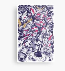 Unicorn Gundam Metal Print