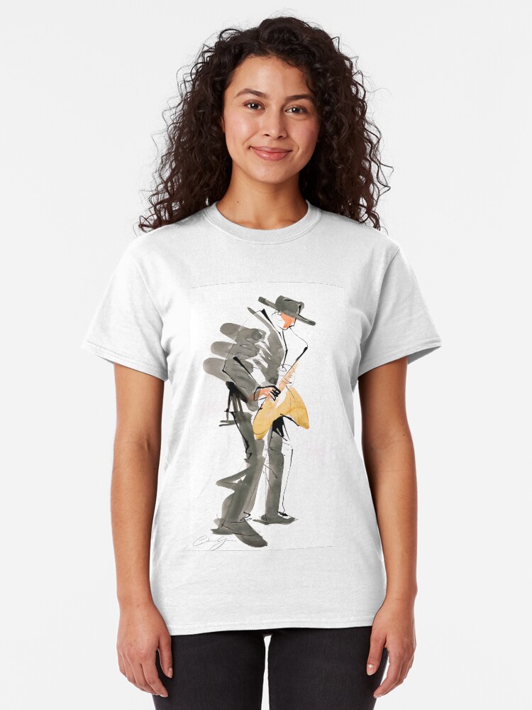 Alternate view of Musician Jazz Saxophone Classic T-Shirt