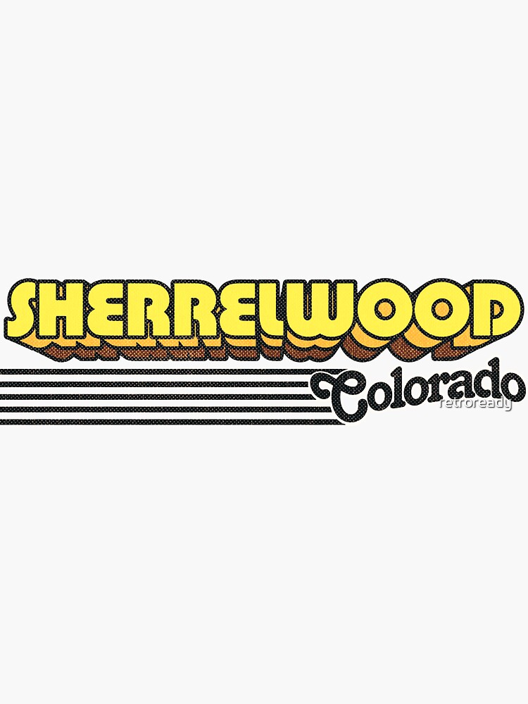 Sherrelwood, Colorado | Retro Stripes by retroready