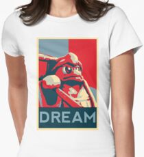 Dedede für den Präsidenten Tailliertes T-Shirt für Frauen