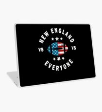 Funny Distressed New England VS Everyone Laptop Skin