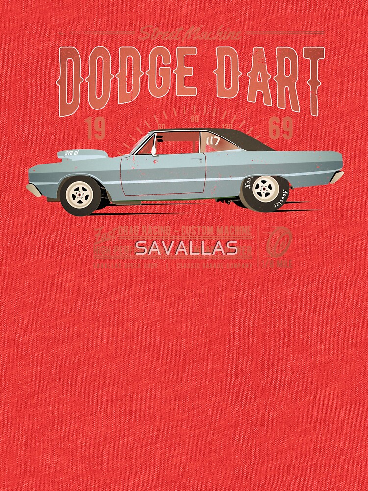 Dodge Dart Dragster Street Machine 1969 von SAVALLAS