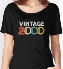 Vintage 2000 - 18th Birthday Women's Relaxed Fit T-Shirt