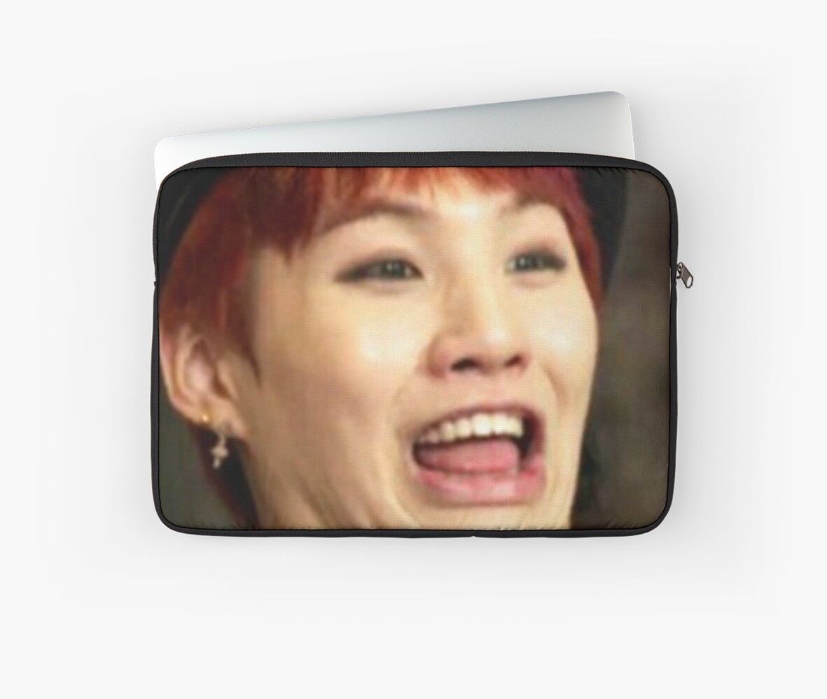 BTS Suga Meme Laptop Sleeves By Mapao Redbubble