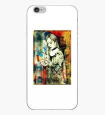 Ex- Libris # 2 ( The Ghost And The Goth ) iPhone Case