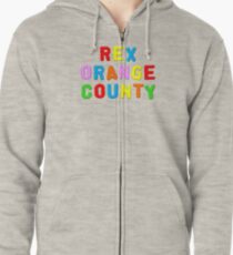 Rex Orange County Merch Zipped Hoodie