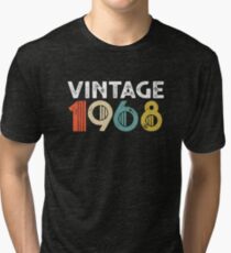 Camiseta de tejido mixto Vintage 1968 - 50 aniversario