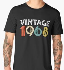 Camiseta premium para hombre Vintage 1968 - 50 aniversario