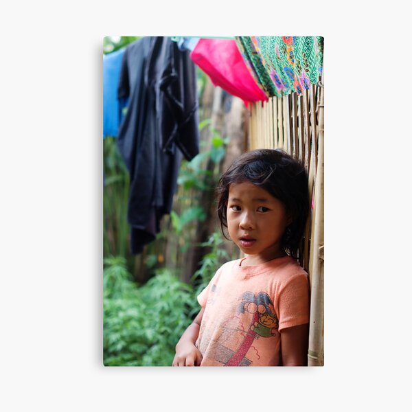 Hmong Girl Canvas Print