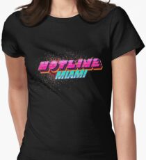 Hotline Miami ! Women's Fitted T-Shirt