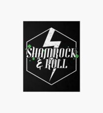 Shamrock and Roll Gift For Paddys St Patricks Day T-Shirt Sweater Hoodie Iphone Samsung Phone Case Coffee Mug Tablet Case Art Board
