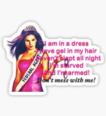 Don't Mess With Me Sticker