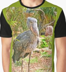 Shoebill Stork Graphic T-Shirt