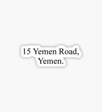 Yemen Sticker