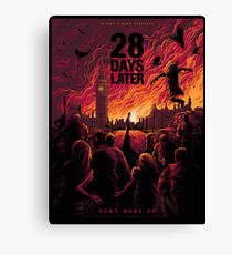 28 Days Later Canvas Print