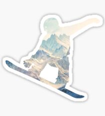 Pegatina Snowboard