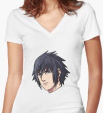 Noctis Women's Fitted V-Neck T-Shirt