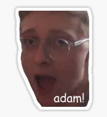 Pegatina adam vine