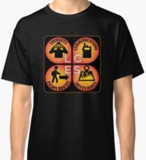LCES: Lookouts, Communications, Escape Routes, Safety Zones Classic T-Shirt