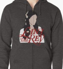 Lana Del Rey Lust For Life Logo Zipped Hoodie
