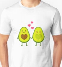 Cute avocados in love Unisex T-Shirt