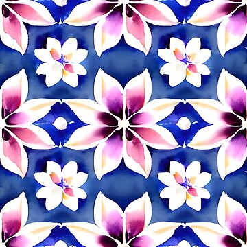 Artwork thumbnail, Flower Pattern "Alexander" by patternsforp