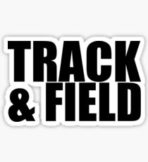 Track and Field Sticker