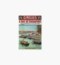 Vintage poster - Singapore Art Board Print
