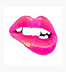 Bright Pink Teaser Photographic Print