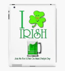 I Love Irish Beer iPad Case/Skin