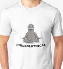 Philosophische philosophische Trägheit Slim Fit T-Shirt