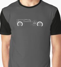 1932 Ford Model A Ratrod - profile stencil, white Graphic T-Shirt