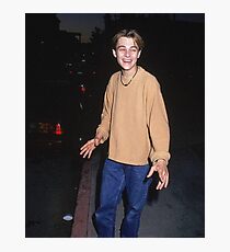 young leonardo dicaprio Photographic Print