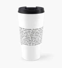 the office boom roasted Travel Mug